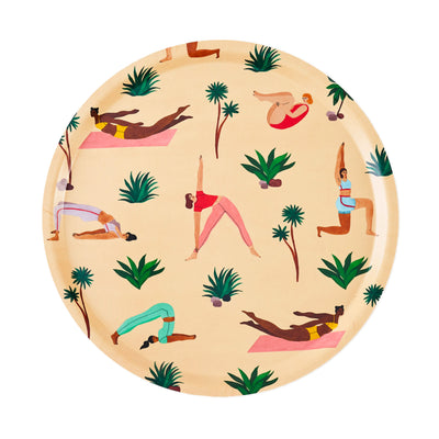 Warp Magazine Yoga serving tray