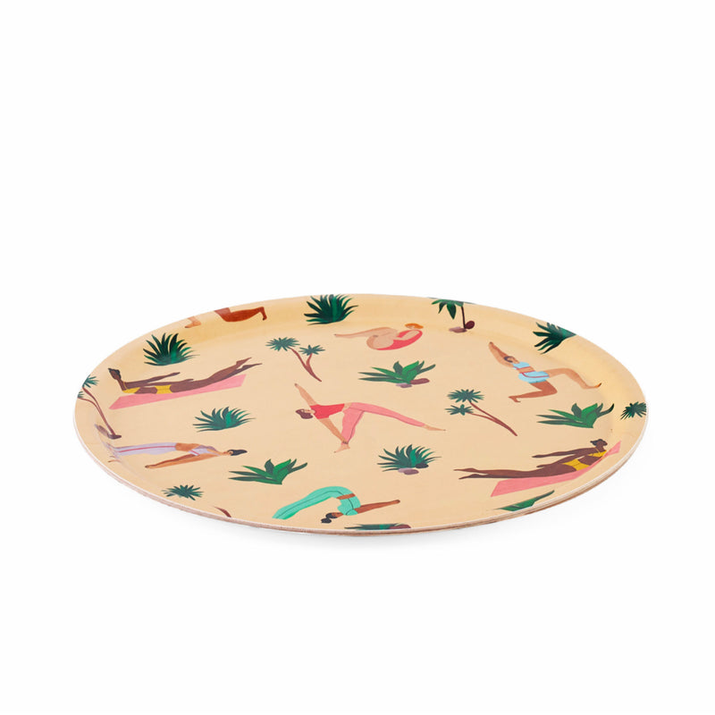 Warp Magazine Yoga serving tray