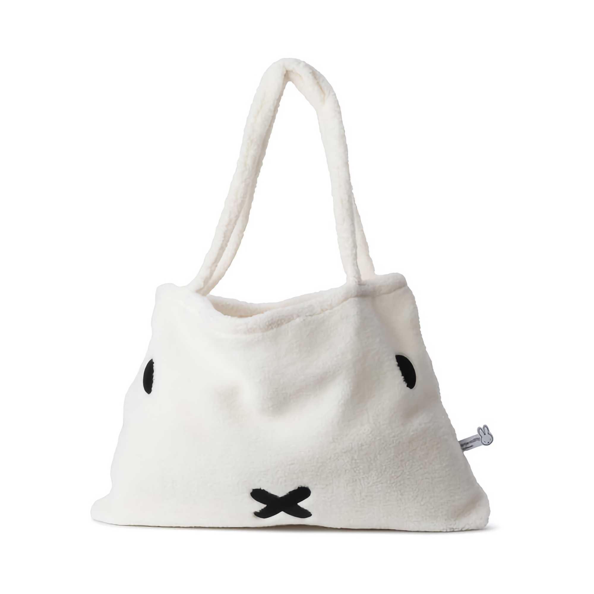 Miffy Shopping Bag, Recycled Teddy White