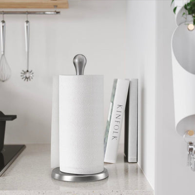 Umbra Tug paper towel holder, smoke
