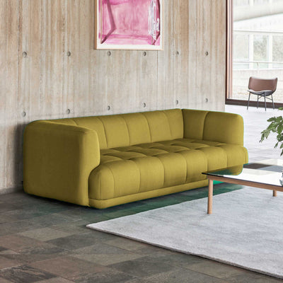 HAY Quilton 3-seater Sofa, Divina Melange 0427