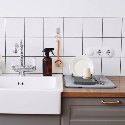 Umbra Udry Drying Mat, Charcoal (46X61 CM)