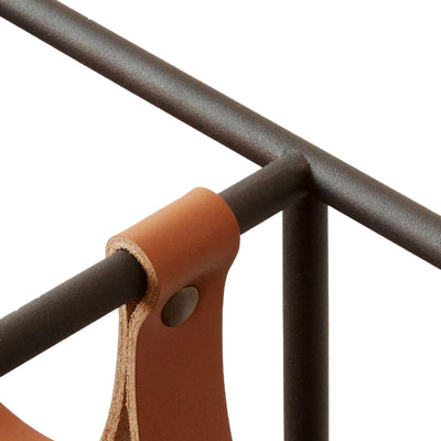 Audo Copenhagen Umanoff Wine Rack , Black/Cognac