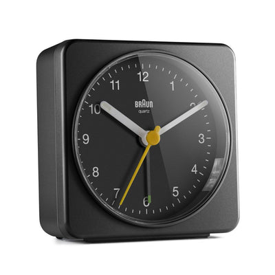 Braun BC03 alarm clock, black