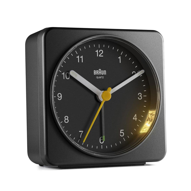 Braun BC03 alarm clock, black