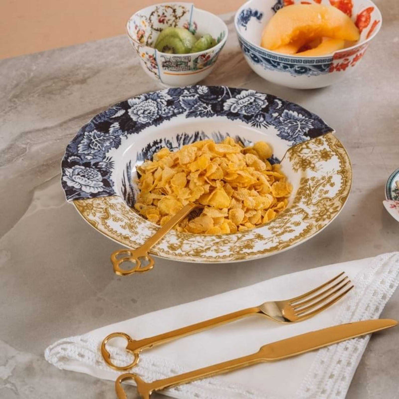 Seletti Keytlery Gold cutlery (Set of 4)