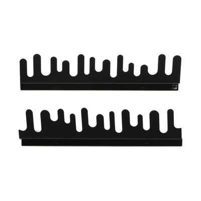 Design House Stockholm Wave Hanger, set of 2, black