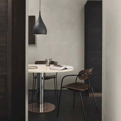 &tradition AV2 Pavilion armchair, black/black