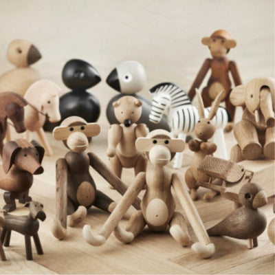 Kay Bojesen Dog Tim Light Brown