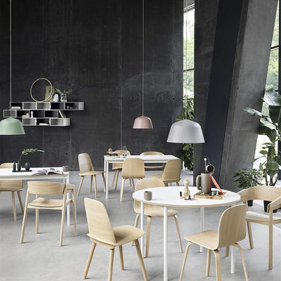 Muuto Visu Chair wood base, oak