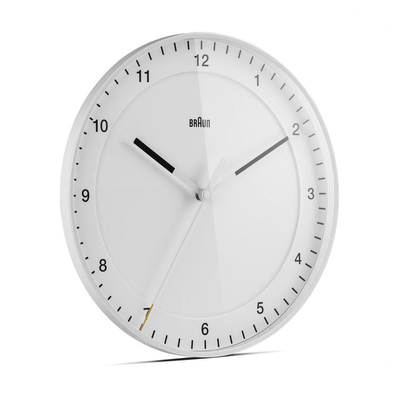 Braun BC17 Wall Clock, White
