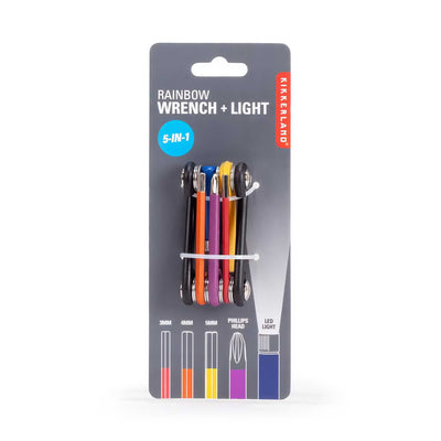 Kikkerland Rainbow Multi Tool + Light