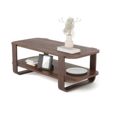 Umbra Bellwood coffee table, aged walnut