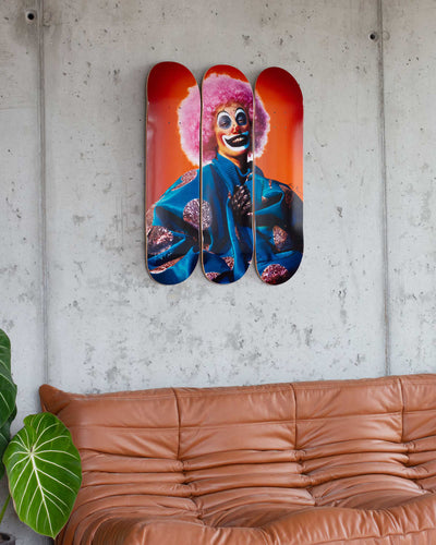 Untitled #414 (Clown) Hand-signed by Cindy Sherman (set of 3)