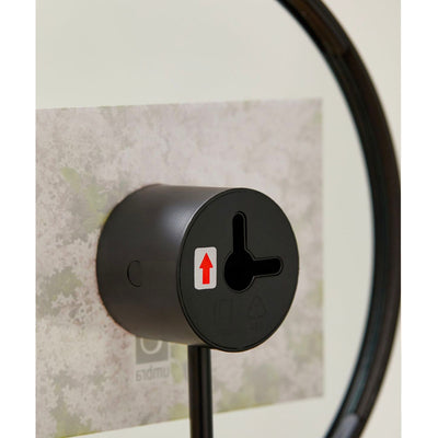 Umbra Infinity round picture frame 5X7, black