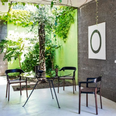 Magis Steelwood Chair by Ronan & Erwan Bouroullec - Black_American Walnut