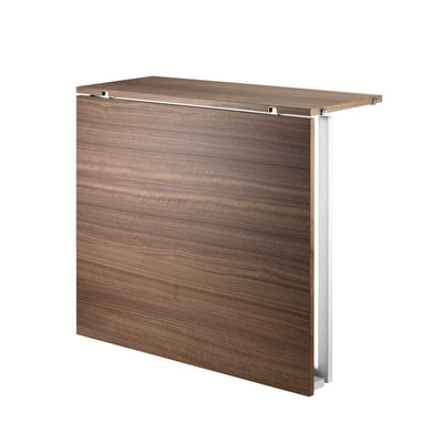 String Folding Table, walnut/white