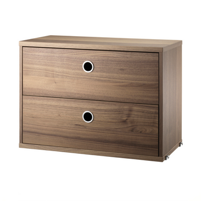 String 2-Drawers Chest 58x30cm