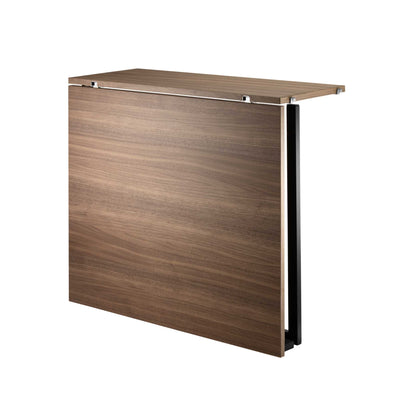 String Folding Table, walnut/black