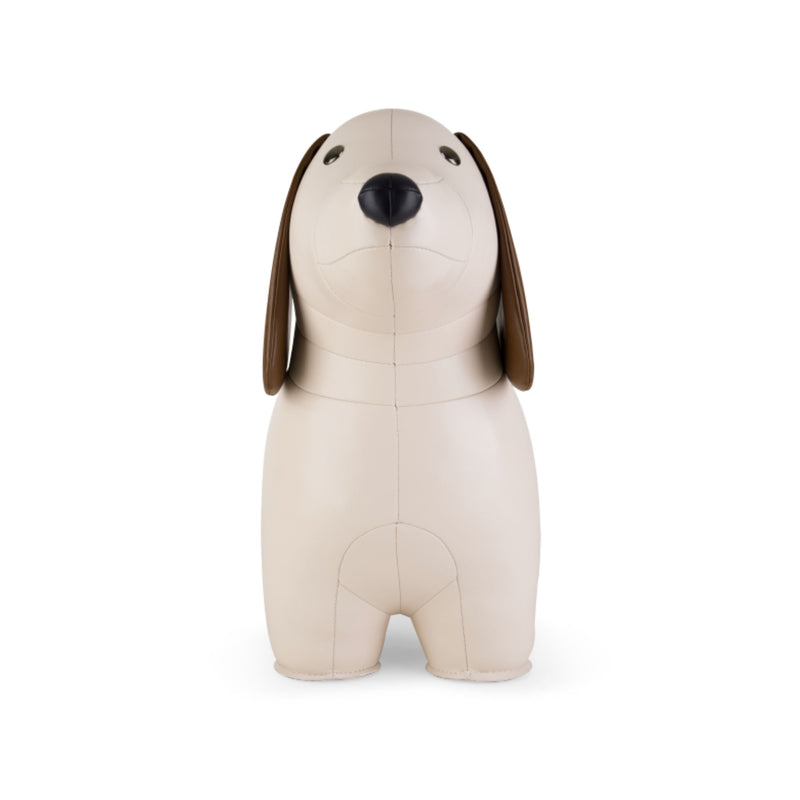 Zuny Large Teckel Animal Stool, wheat/brown