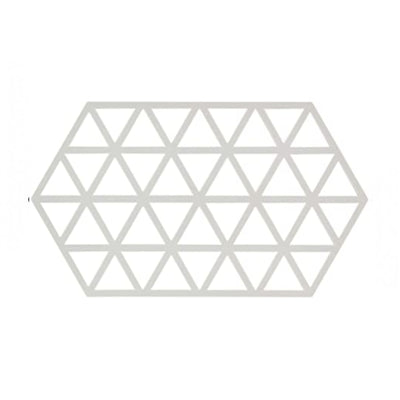 Zone Denmark Shell Trangles Long Trivet , Warm Grey