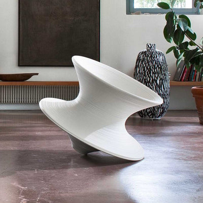 Magis Spun lounge chair, white (outdoor)