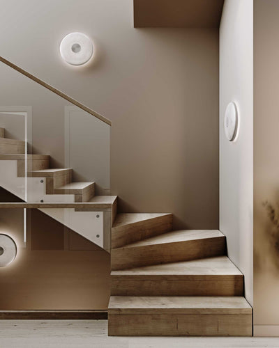 Northern Glint wall lamp, white