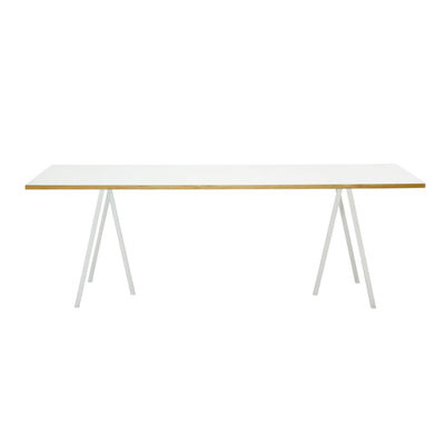 HAY Loop Stand Rectangular Table L200 x W92.5 , White