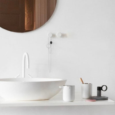 refurbished | Audo Copenhagen Knobs Hook Set of 2, white