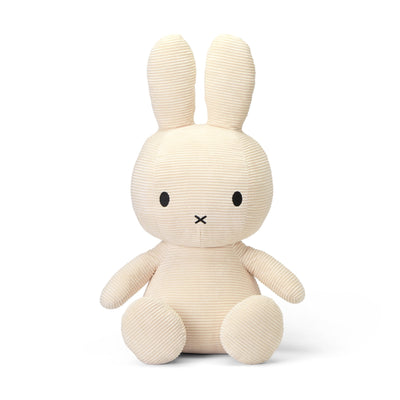 Miffy Plush soft toy 70cm, Corduroy white