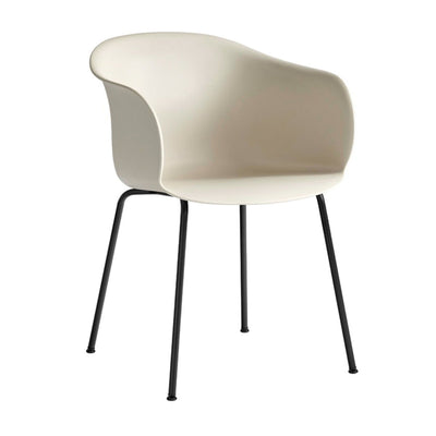 &Tradition JH28 Elefy Chair , Soft Beige - Black
