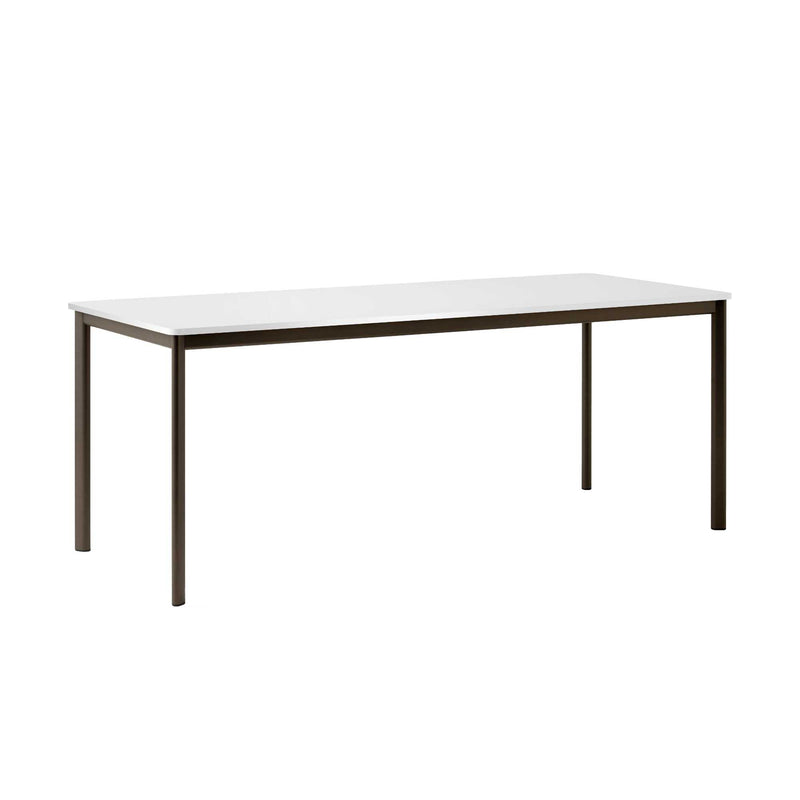 &Tradition HW59 Drip table, Off-White Fenix Nano Laminate/bronzed aluminium