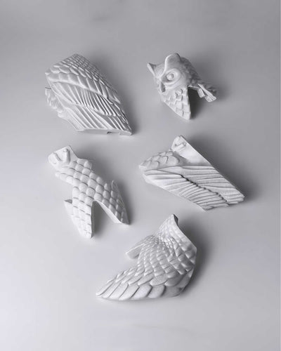 Locknesters Owl small, white