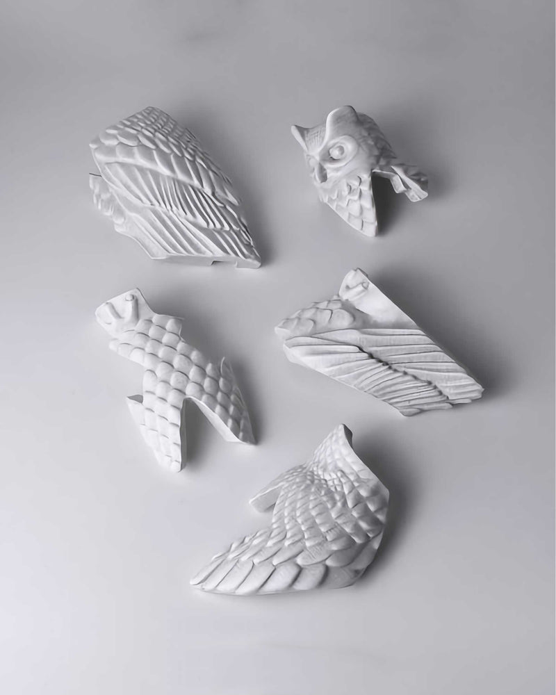 Locknesters Owl small, white