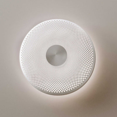 Northern Glint wall lamp, white