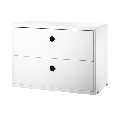 String 2-Drawers Chest 58x30cm