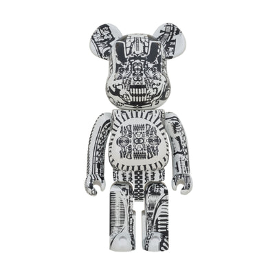 BE@RBRICK H.R.Giger White Chrome Ver. 1000%