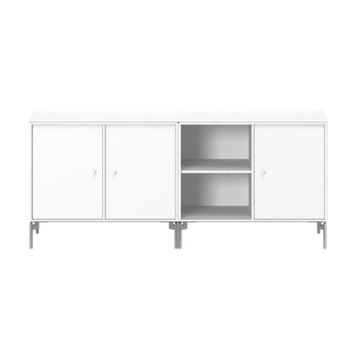 Montana Save sideboard with legs, 3 unit with door, 1 open-shelf