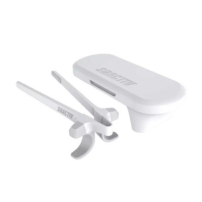 Snactiv + Case wearable chopsticks, light mode
