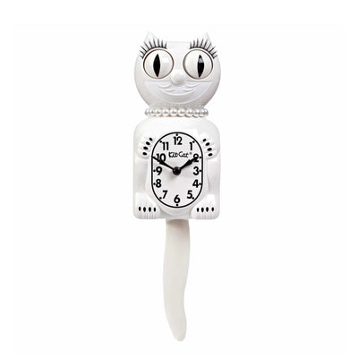 Kit-Cat Classic Clock White Edition