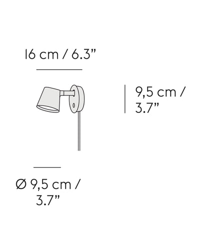Muuto Tip Wall Lamp