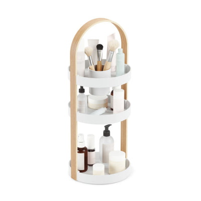 Umbra Bellwood Cosmetic Organizer , White/Natural