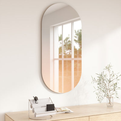 Umbra Misto wall mirror, copper