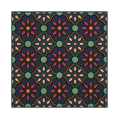 Images d'Orient Silicone Coaster, zahra pink (9x9 cm)