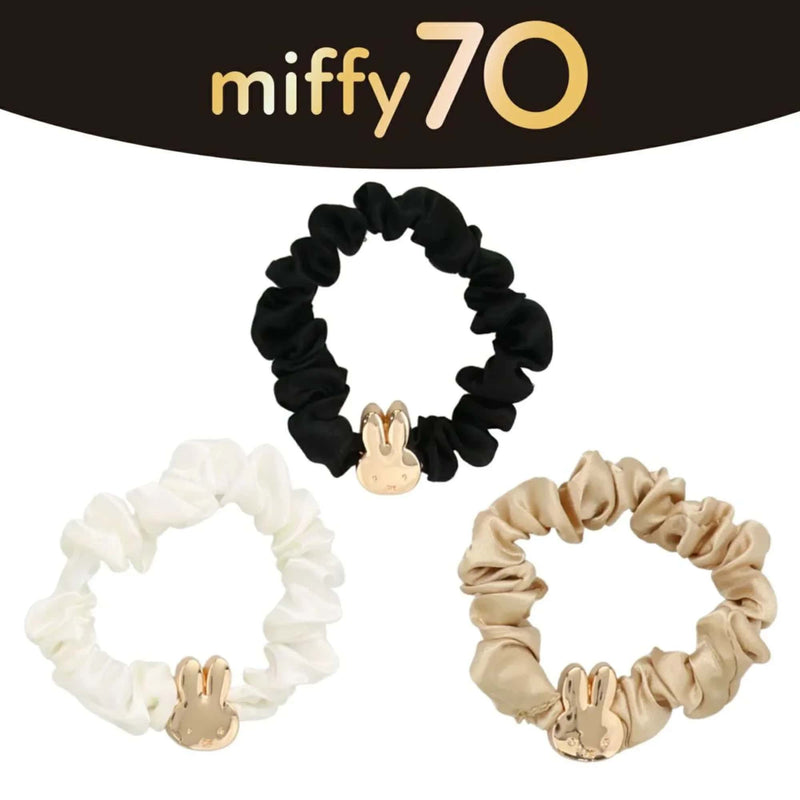 Miffy 70-Year hair tie scrunchies, plain
