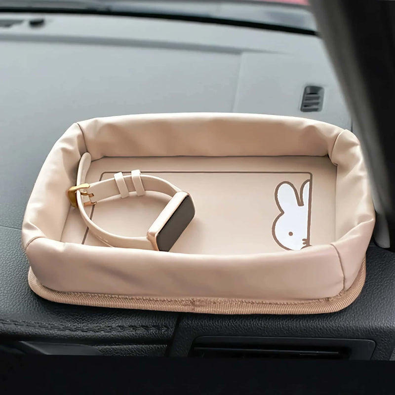 Miffy Dashboard Tray, peeking