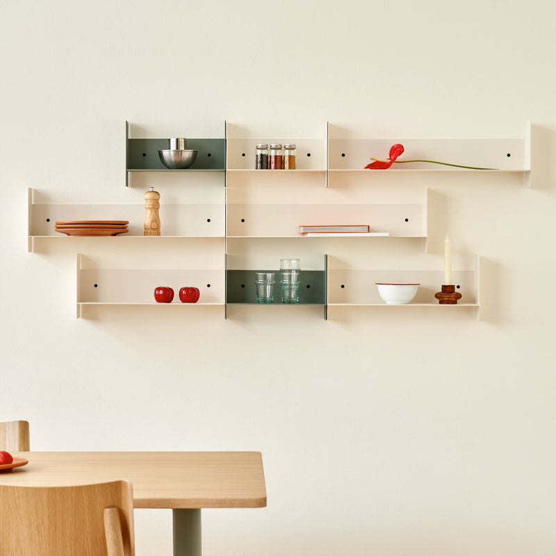 PLI steel wall shelf - 20 to 60cm
