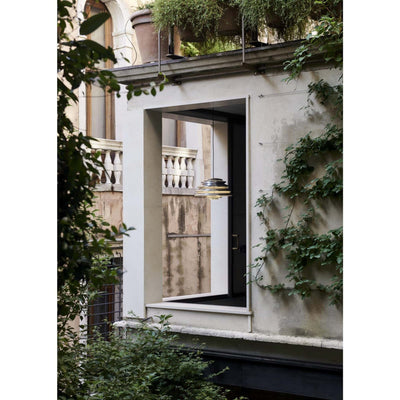 Verpan Hive pendant, polished aluminium