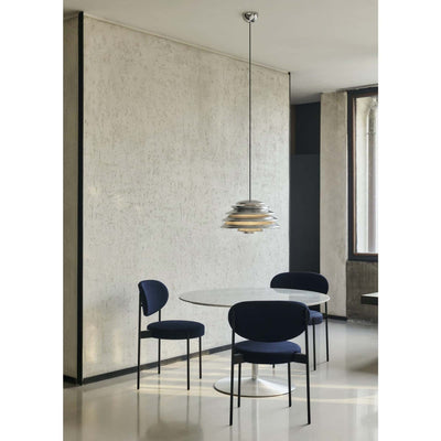 Verpan Hive pendant, polished aluminium