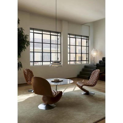 Verpan Hive pendant, polished aluminium